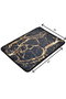Mijölnir Alfombrilla de Baño 100% Poliéster Antideslizante Antialérgica 40 x 60 cm